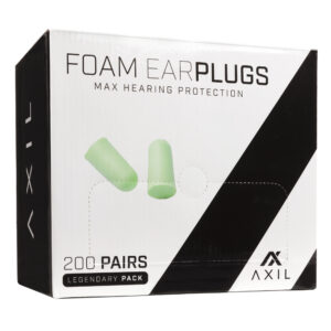 AXIL FOAM EAR PLUGS 200 PAIR BOX