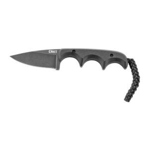 CRKT DROP POINT 2.16" BLACK W/SHEATH