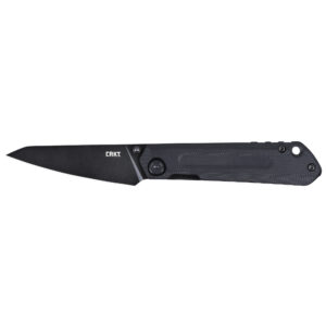CRKT STRAIGHT PLAIN EDGE 2.60" BLK