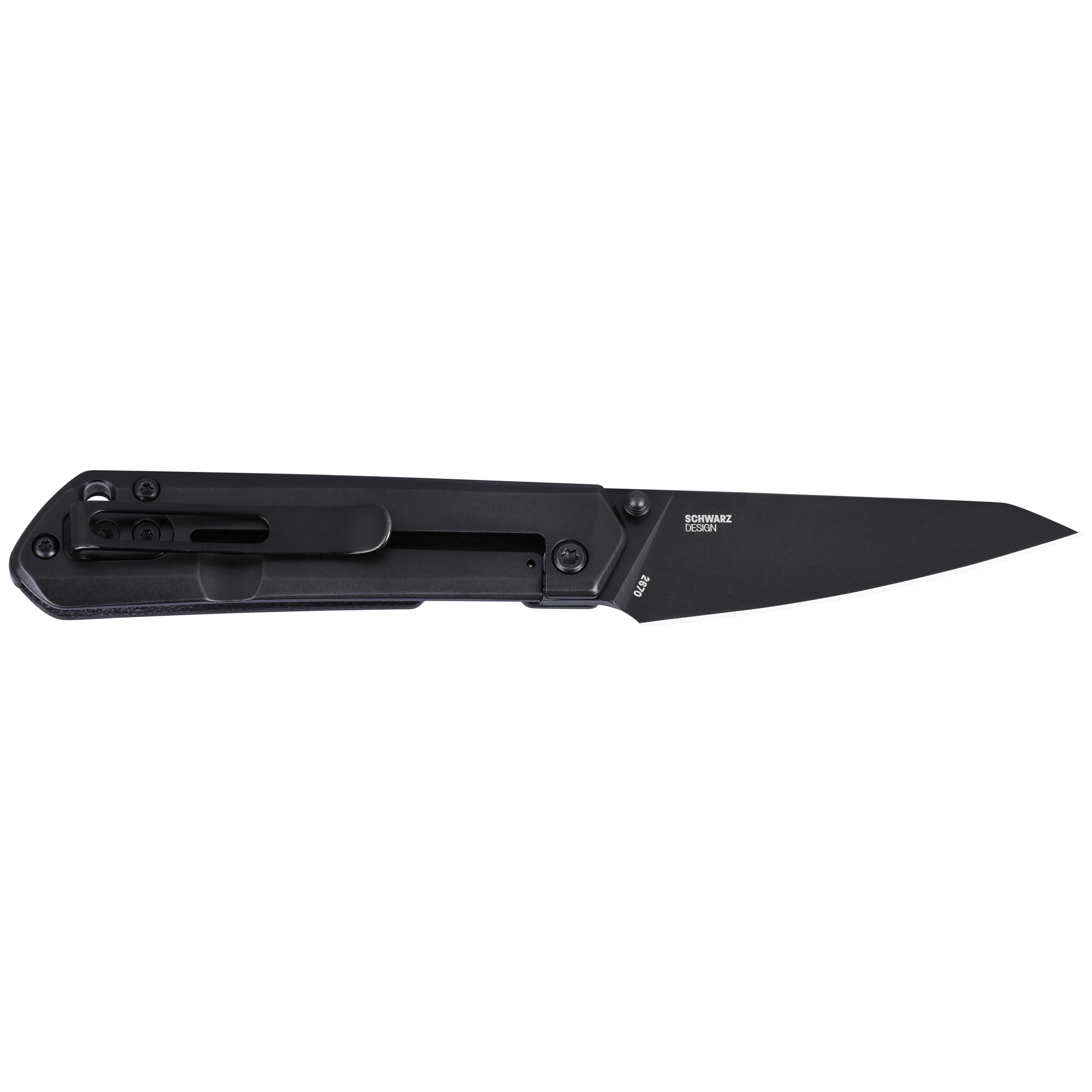 CRKT STRAIGHT PLAIN EDGE 2.60" BLK - Image 2