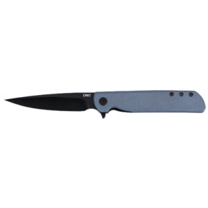CRKT LCK+ PLAIN EDGE 3.38" GRY/BLK