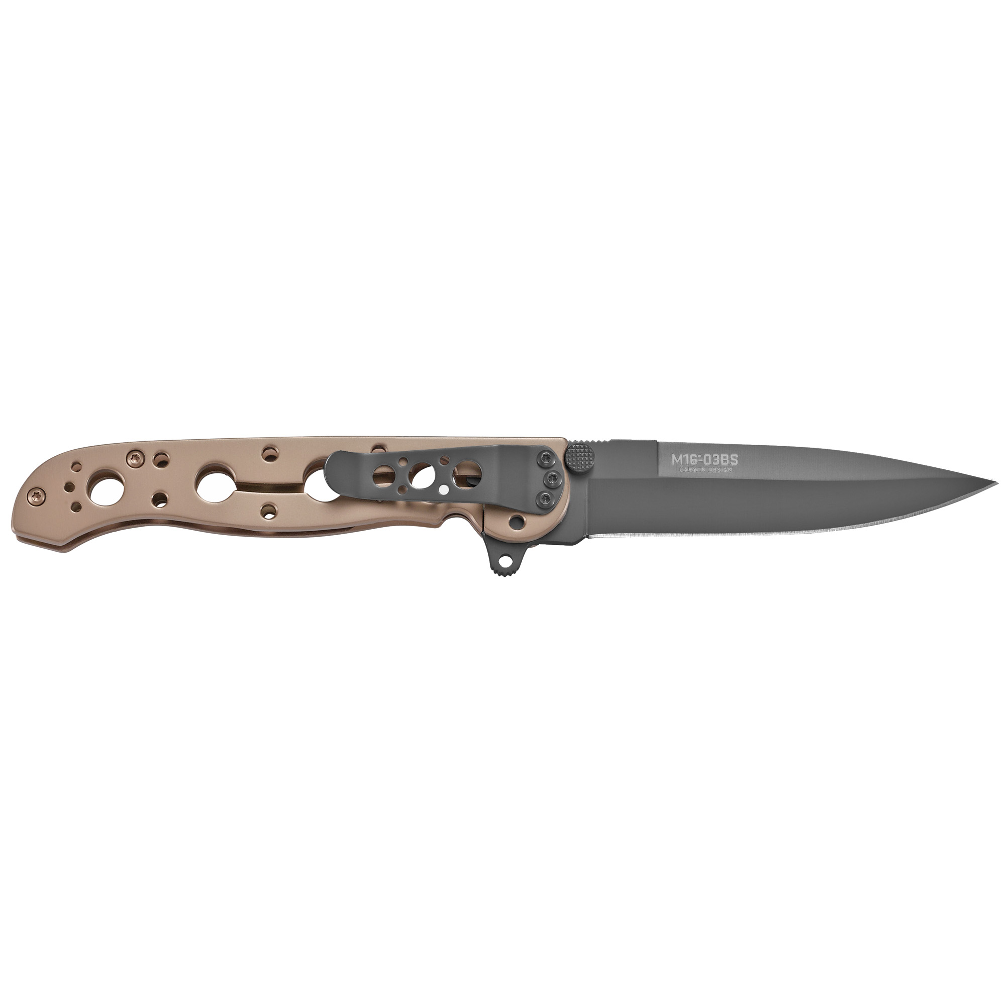 CRKT M16-03BK BRNZ W/BK BLADE 3.55" - Image 2