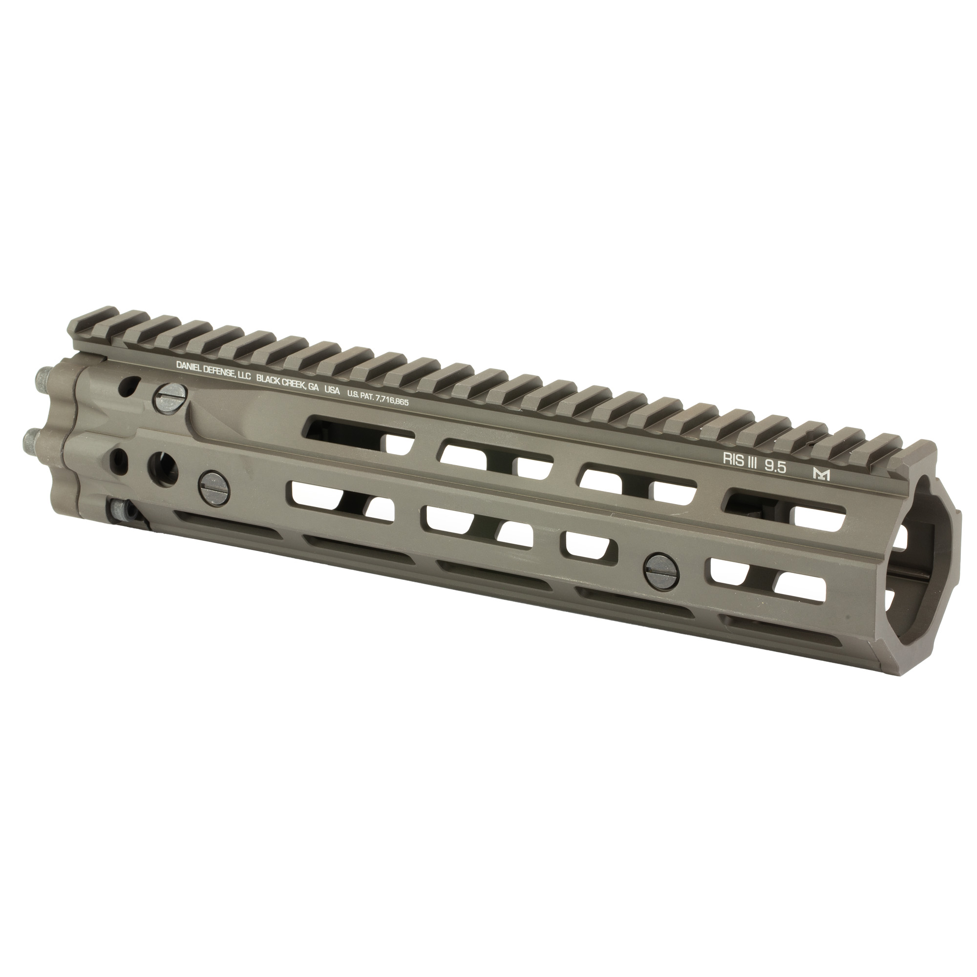 DD RIS III RAIL ASSEMBLIES 9.5" FDE - Image 2
