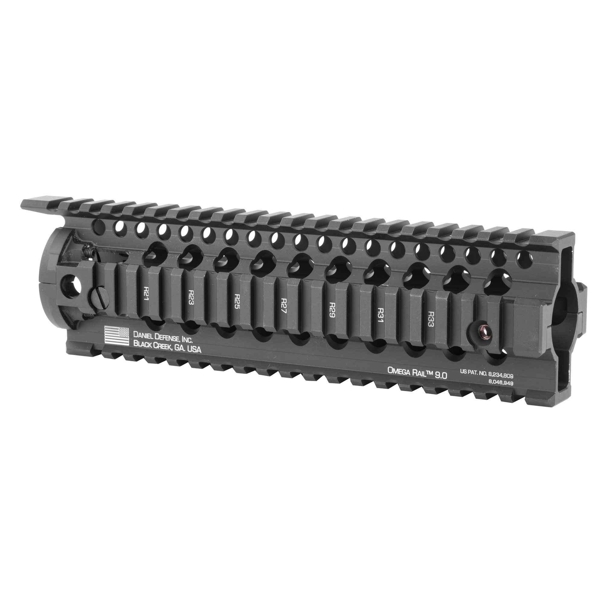 DD OMEGA MID-LENGTH RAIL 9.0 BLK - Image 2