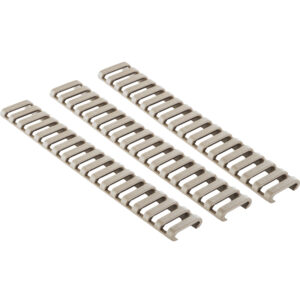 ERGO 18-SLOT LDDR RAIL COVERS 3PK CB