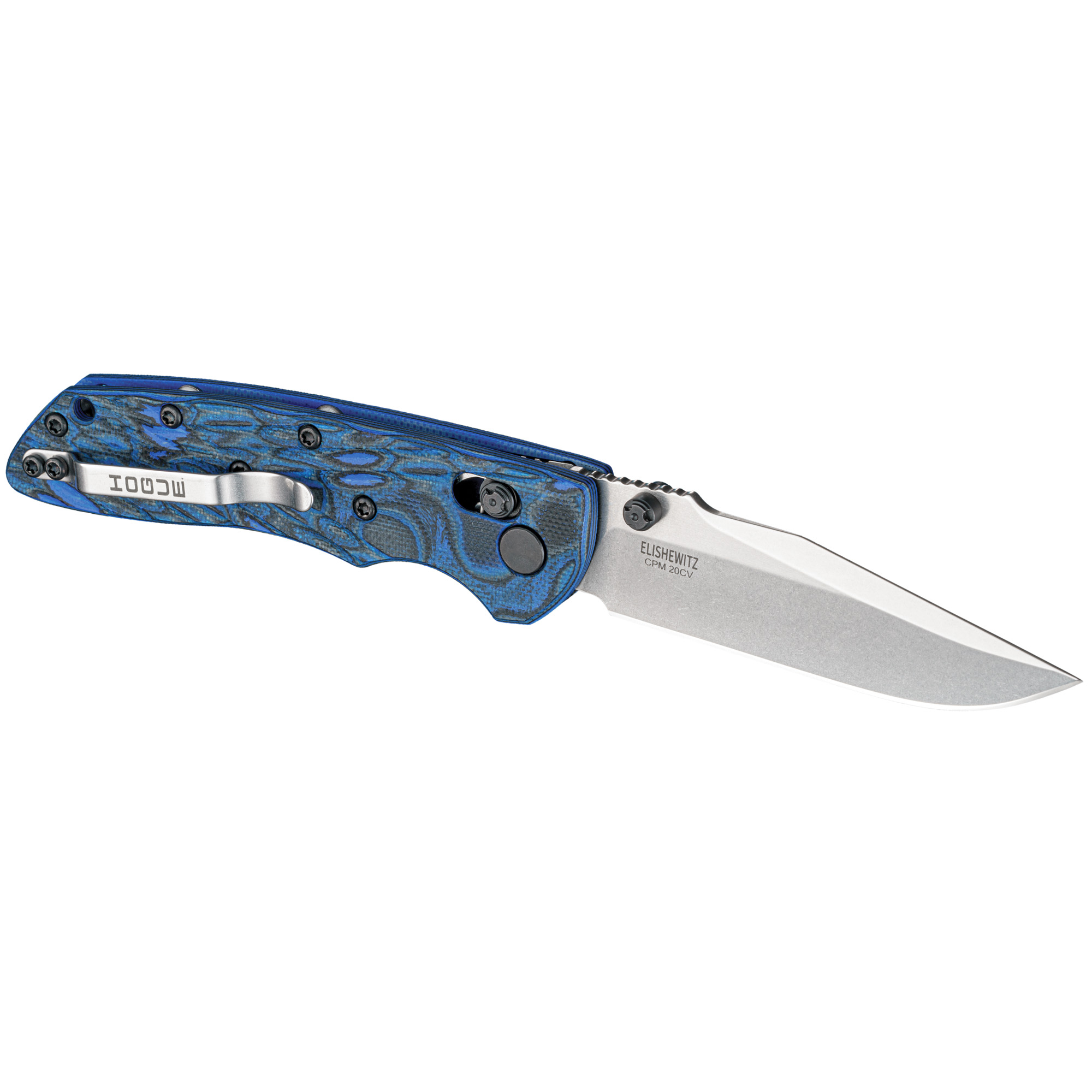 HOGUE DEKA 3.25" CLP TMB G10 BLU LV - Image 2