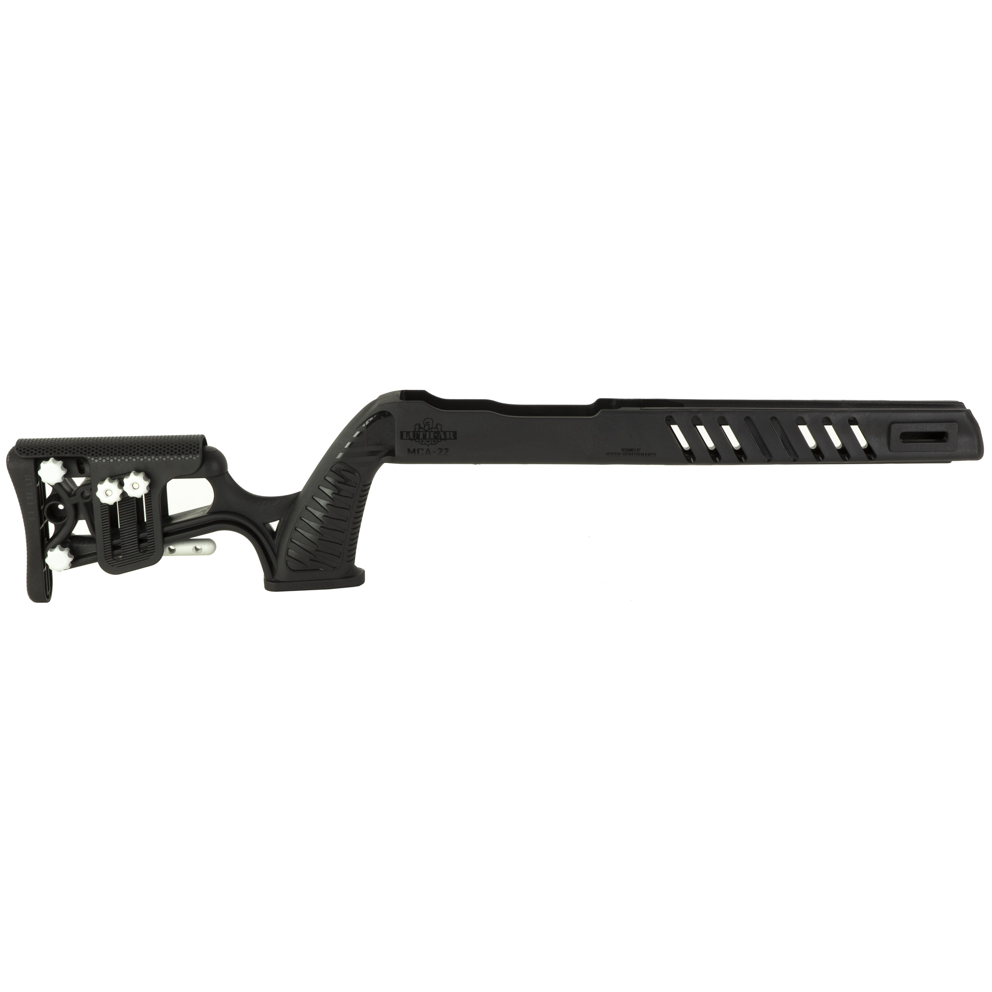 LUTH 10/22 CHASSIS ASSEMBLY BLK - Image 2