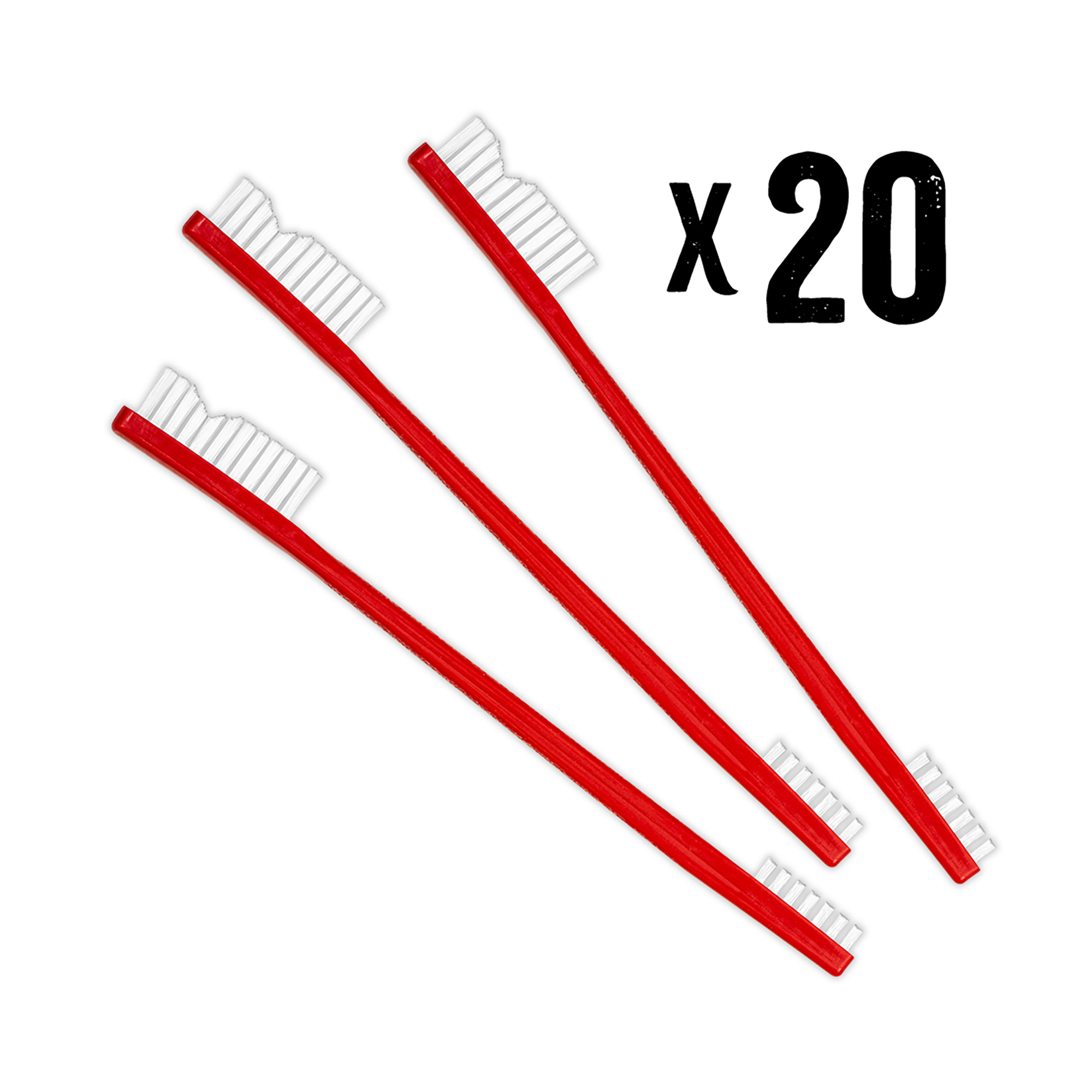 SHOOTERS CHOICE NYLON BRUSHES 20PK - Image 2