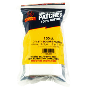 SHOOTERS CHOICE 100PK 3" PATCH