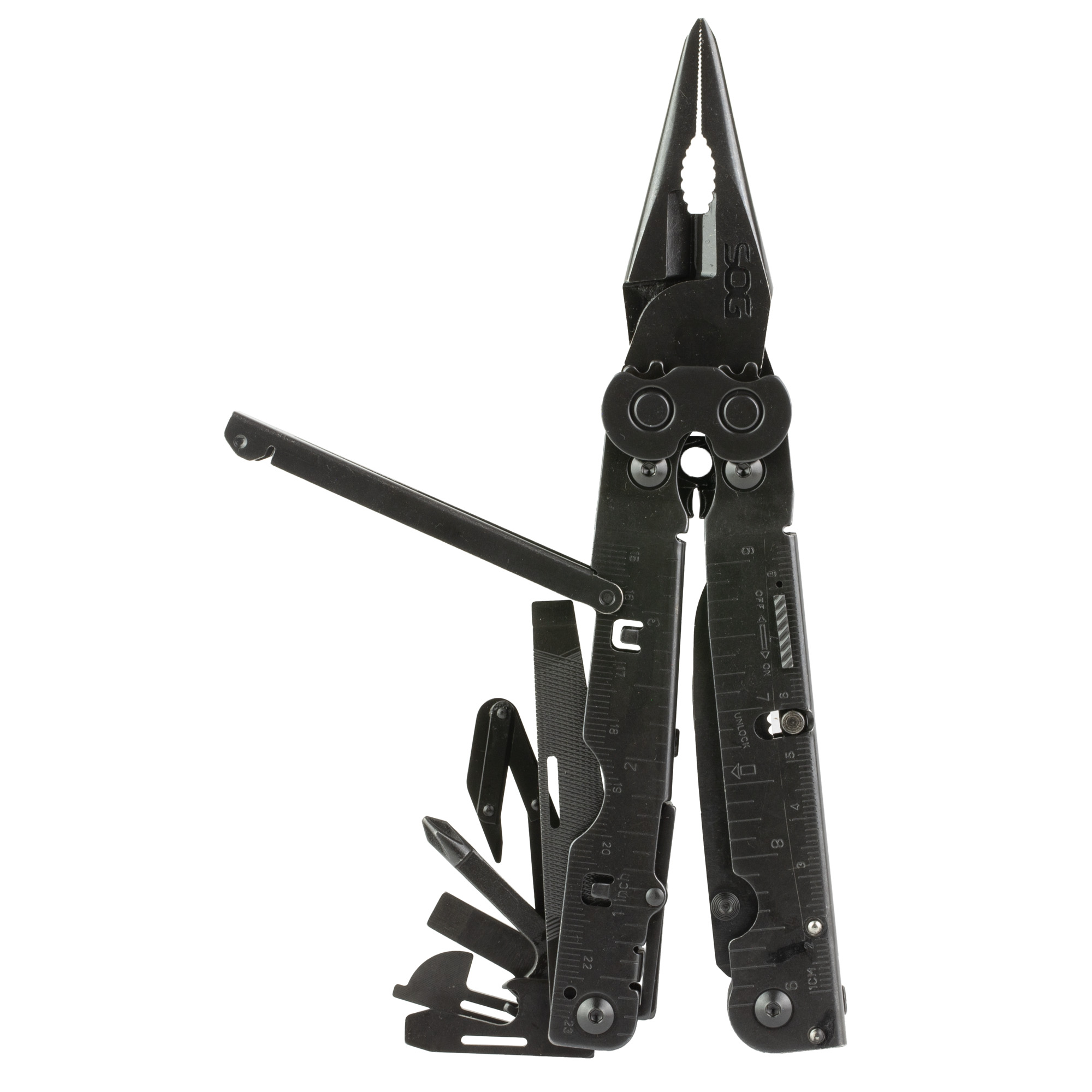 SOG POWERASSIST BLACK W/SHEATH - Image 4
