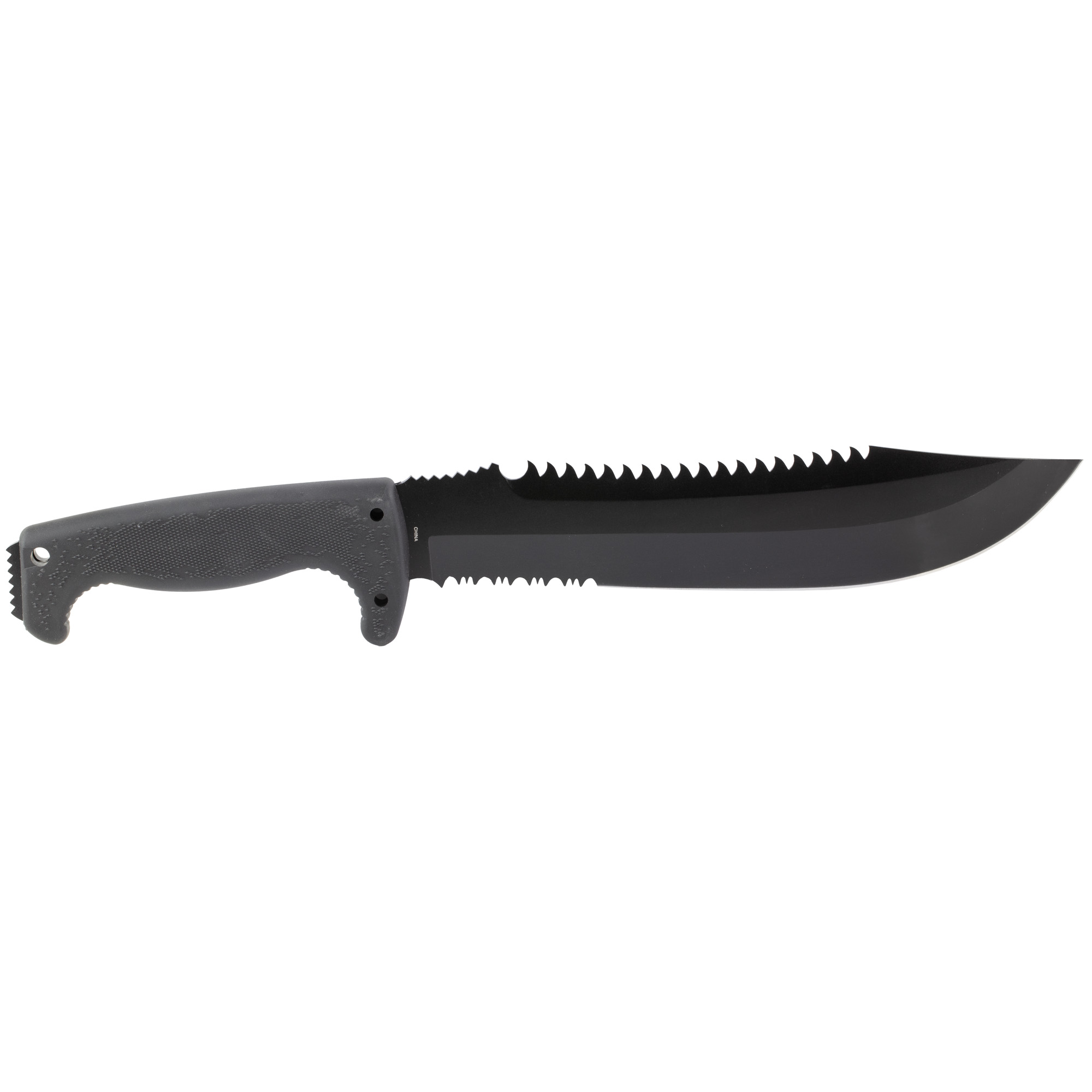 SOG JUNGLE PRIMITIVE BLK 9.5" W/STH