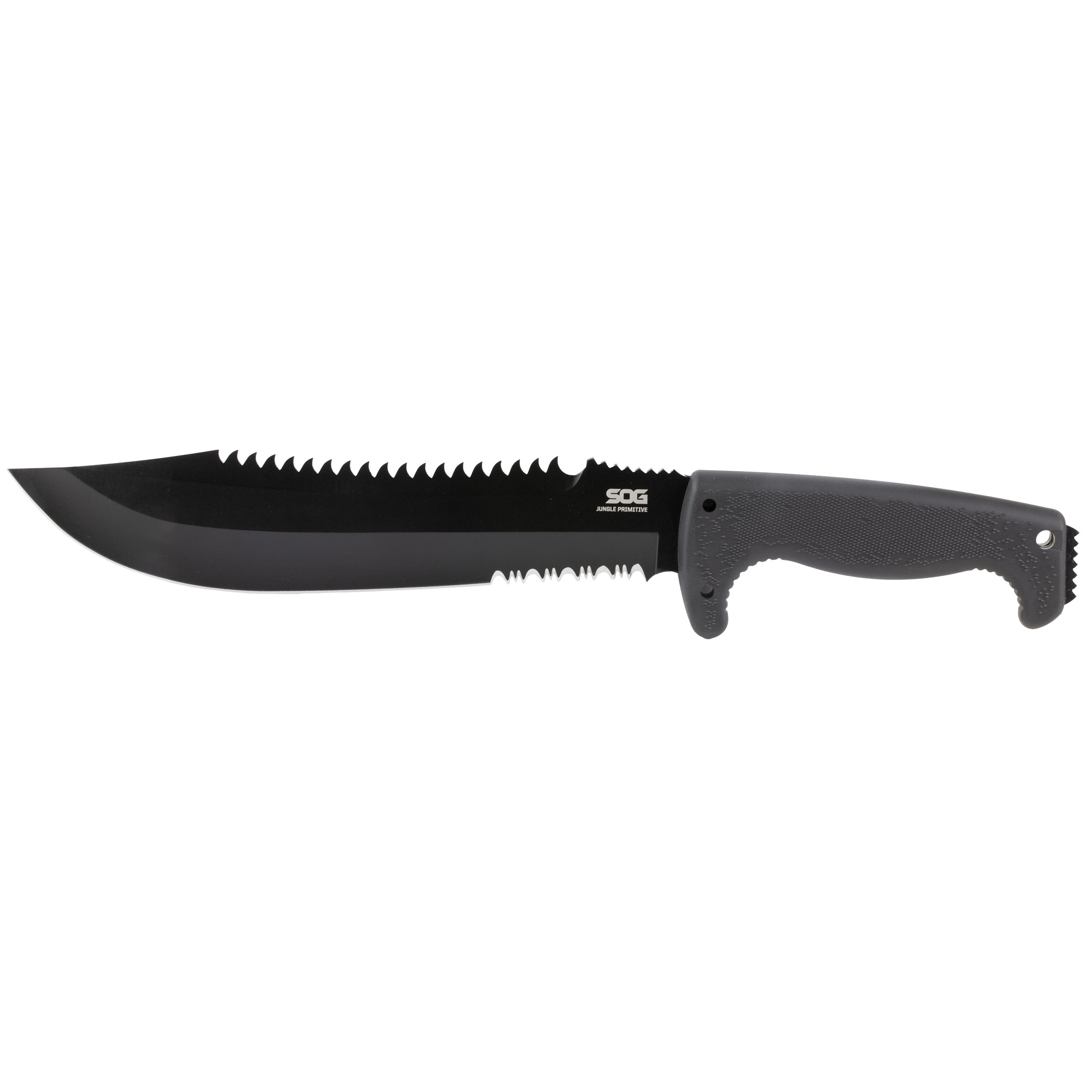 SOG JUNGLE PRIMITIVE BLK 9.5" W/STH - Image 2