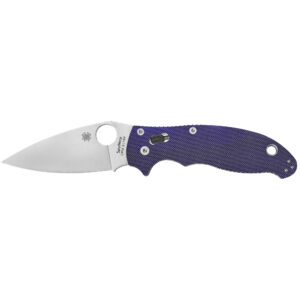 SPYDERCO MANIX 2 G-10 DARK BL 3.375"