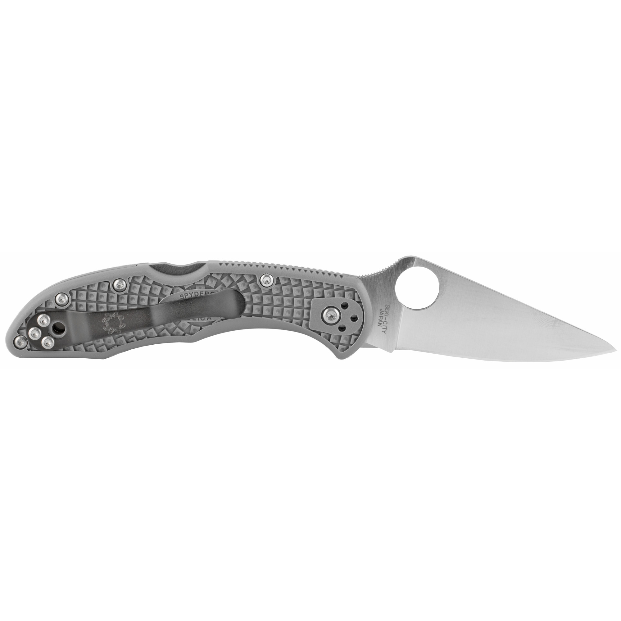 SPYDERCO DELICA4 FFG PLAINEDGE GREY - Image 2