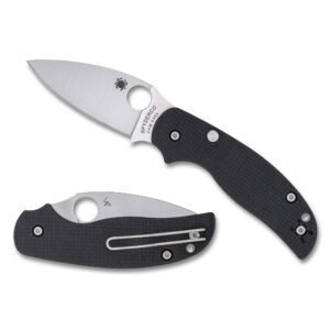 SPYDERCO SAGE 6 BUTTON CMP LCK BLK