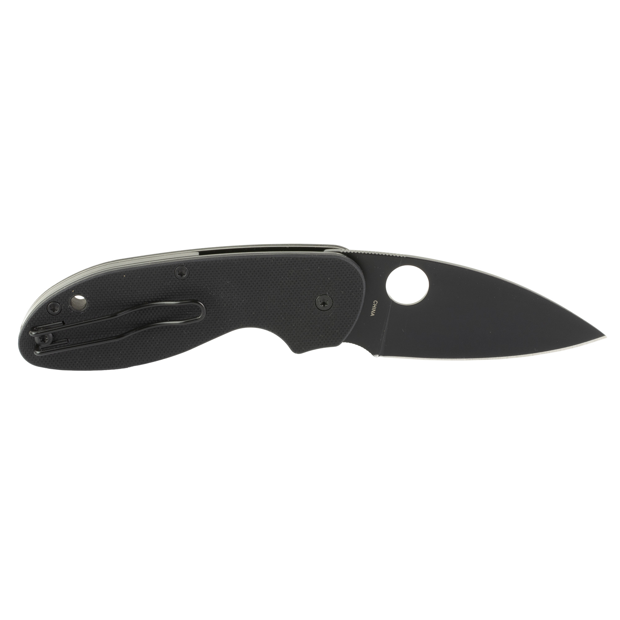 SPYDERCO EFFICIENT G-10 BLACK PLAINE - Image 2
