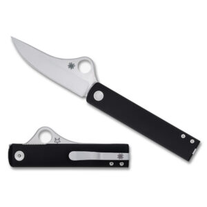 SPYDERCO ESSENZA ALUM 3.19" BLACK