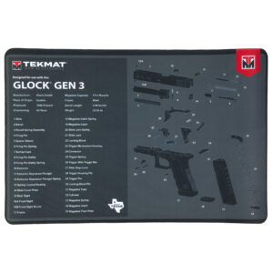 TEKMAT PISTOL MAT FOR GLOCK GEN3