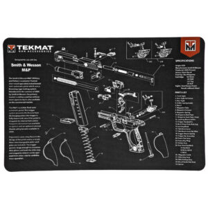 TEKMAT PISTOL MAT S&W M&P BLK