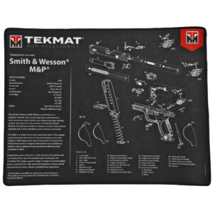 TEKMAT ULTRA PSTL MAT S&W M&P BLK