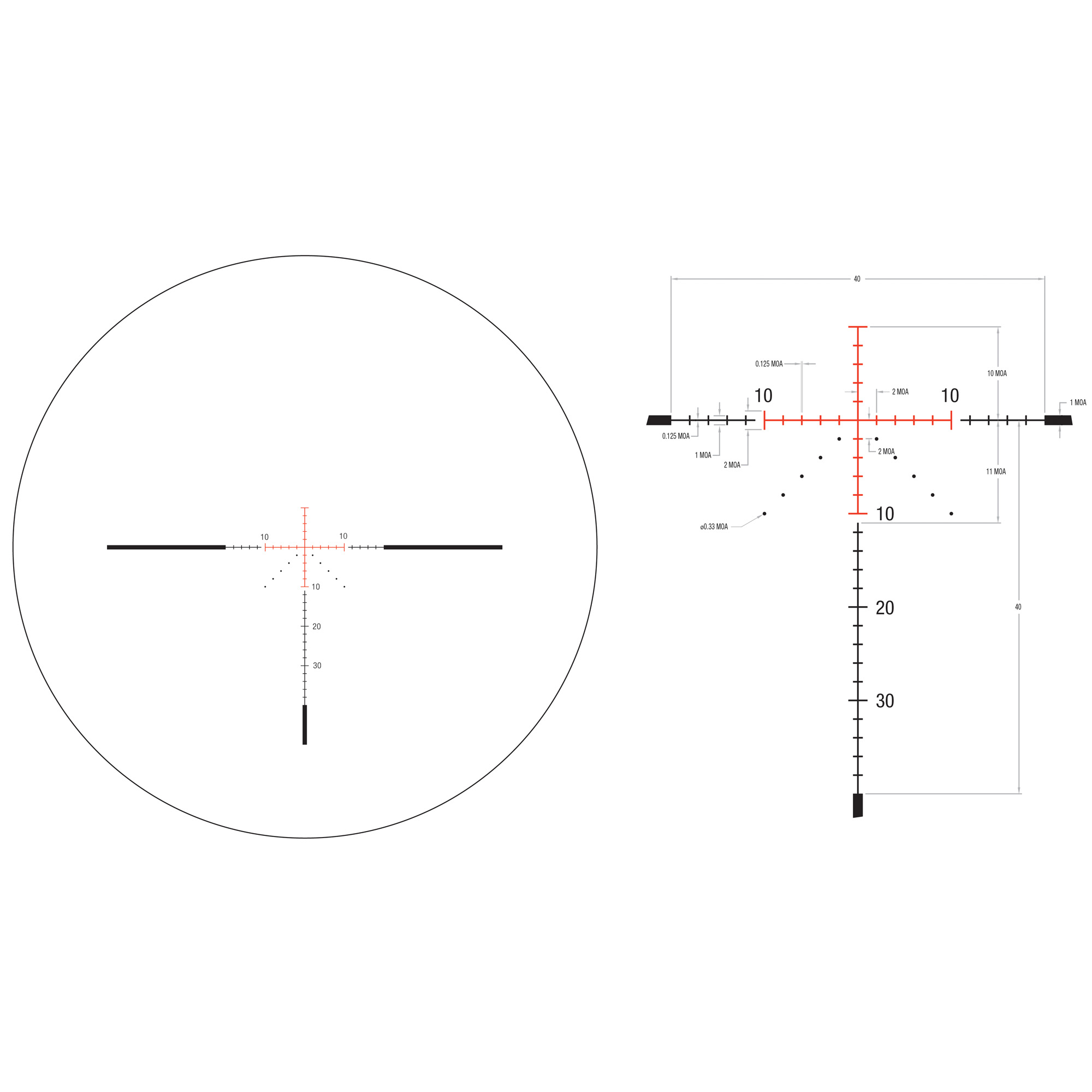 TRIJICON CREDO 3-9X40 SFP MOA RED - Image 4