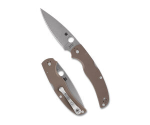 SPYDERCO NATIVE CHIEF 4.08" BRN/SLV